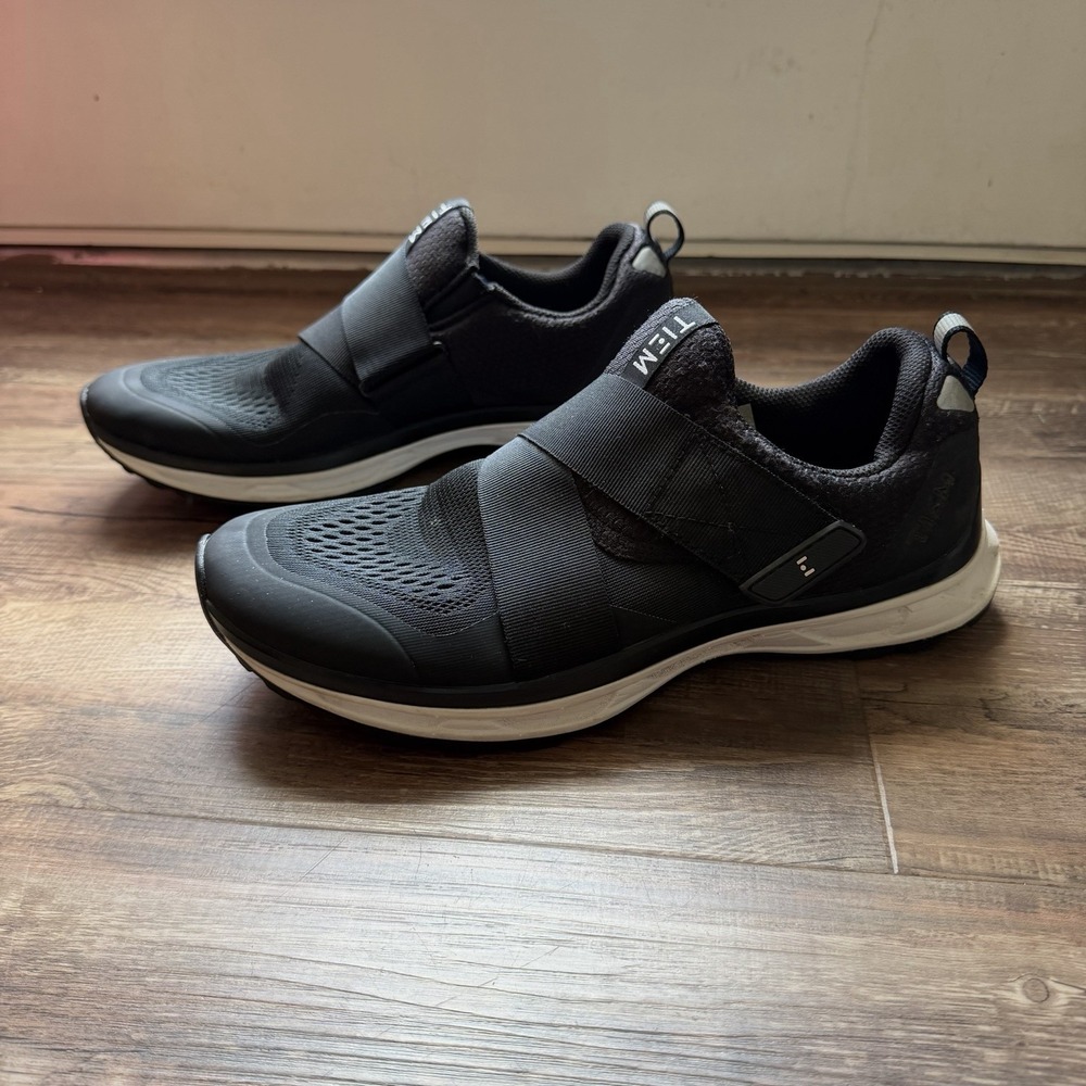 TIEM Women's Slipstream Cycling Shoes  SPD Cleats Size 10 Black Athletic Sneaker